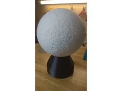 MOON_LAMP_BASE with integrated SONOFF_BASIC module