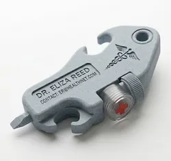Multifunctional medical-themed key chain