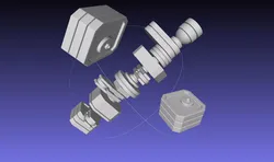 TENET Algorithm Basic Printable Models 3D print model