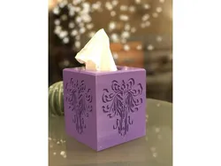 The Haunted Mansion wallpaper inspired tissue box