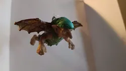 Winged goblin flying