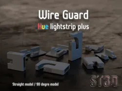 Wire guard for HUE lightstrip plus (soldering)