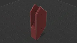 1x2 Wood Diagonal Connector