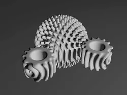 ABENICS hedgehog 3D print model