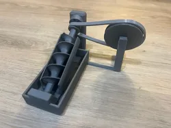 Archimedes screw model