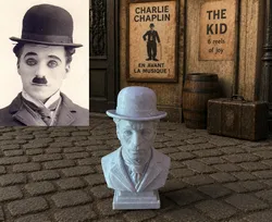 Charlie Spencer Chaplin - Charlot Version — Bust