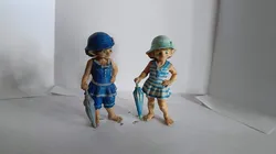 Female goblins in victorian swimsuits