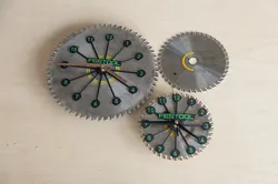 Festool Upcycling saw blade clock