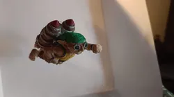 Goblin flying with a rocket jetpack