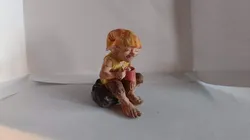 Goblin with a cup of coffee