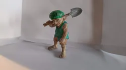 Goblin with a shovel