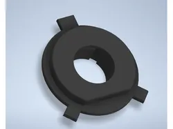 H4 LED bulb holder plate