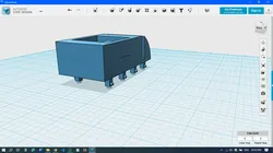 Hovering truck (fake (only for imagination and play)