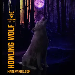 Howling wolf