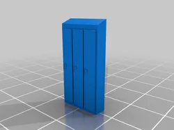 [multiple] Lockers (HO scale 1:87)