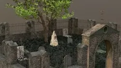 Old russian cemetery