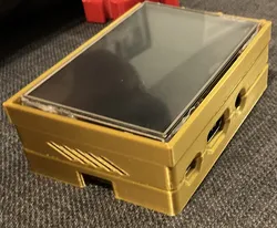 Raspberry Pi 3B/3B+/2B/1B+ case (but no top so you can add hats)