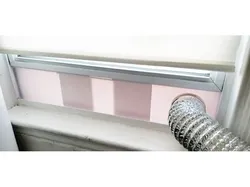 Sliding Window Dryer or AC Vent Seal Kit with 4" Air Duct Mount