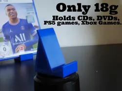 Small Stand for DVDs/Games/CDs (only 18g)