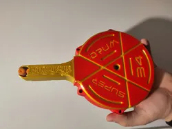 Super Drum 34 | Talon comaptible 34 round nerf half-dart drum