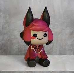 Characters & Creatures STL Download - Alastor Chibi / Hazbin hotelby SukendoArt3D