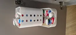 dishwasher tablet storage container