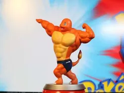 Free Characters & Creatures STL Download - Charmander Musculosoby Awoken