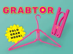 GRABTOR | Foldable Print In Place Clothes Hanger