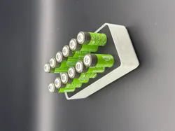 Gridfinity Bin 1x2 – AAA Battery Holder