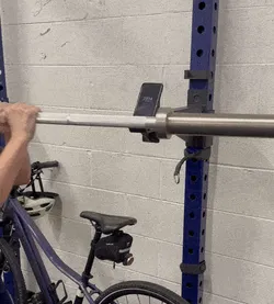 Gym Power Rack Phone Holder