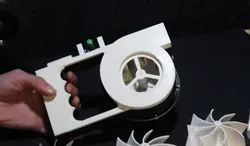 Hand held fan / blower using 130 v motor V2
