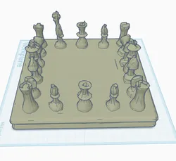 I told AI to make a chess set...