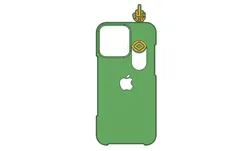 iPhone 16 Pro Max Case With Finger Pop-Up