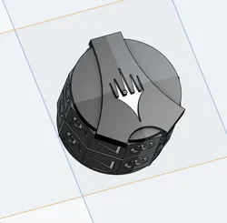 MTG Damage Counter Wheel