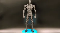 Null Sentinel - Male Anatomy Sculpture