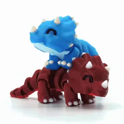 Other STL Download - Tiny Triceratopsby McGybeer