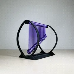 Pendulum Wave Toy with 2 pendula sets
