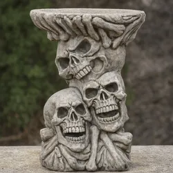 Skull Candles Holder