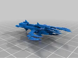 Star Trek - Breen Rezreth Dreadnought Cruiser