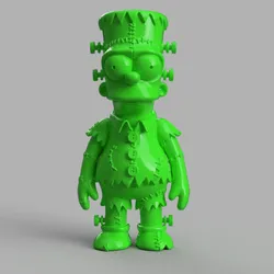 Stitched Green Monster Boy
