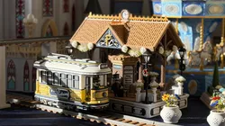 The Tram & Tram Stop (LEGO Motor Compatible)