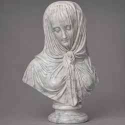 The Veiled Lady statue