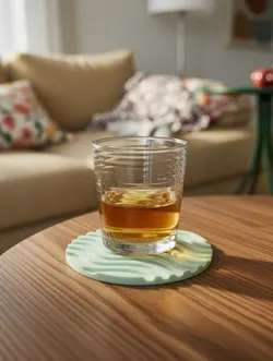 Wavy Ocean Coaster