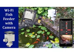 Wi-Fi Feed Feeder with camera