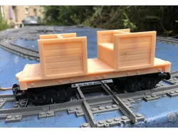 16mm scale estate railway open coach