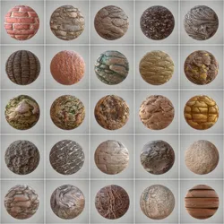 25 Seamless PBR Materials Collection Vol 4 Texture