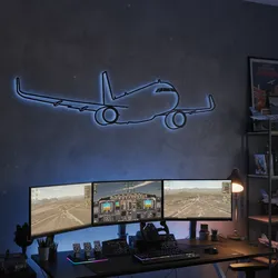 Airbus A320 Wall Silhouette