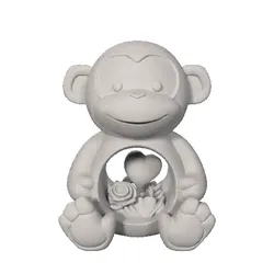 🐾 Animalitos Amorosos- Valentine's Day Collection.stl mono