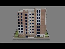 Apartment building 17 3D model