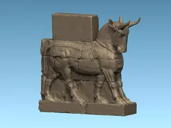 Assyrian Bull 3D print model
